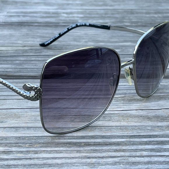 Just Cavalli Women Sunglasses Gunmetal Black Tone - Picture 3 of 13